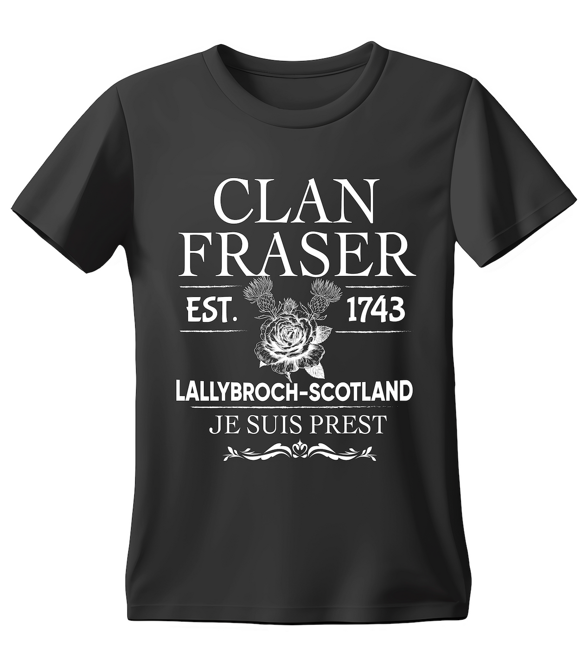 Jamie Fraser T Shirt - Clan Fraser