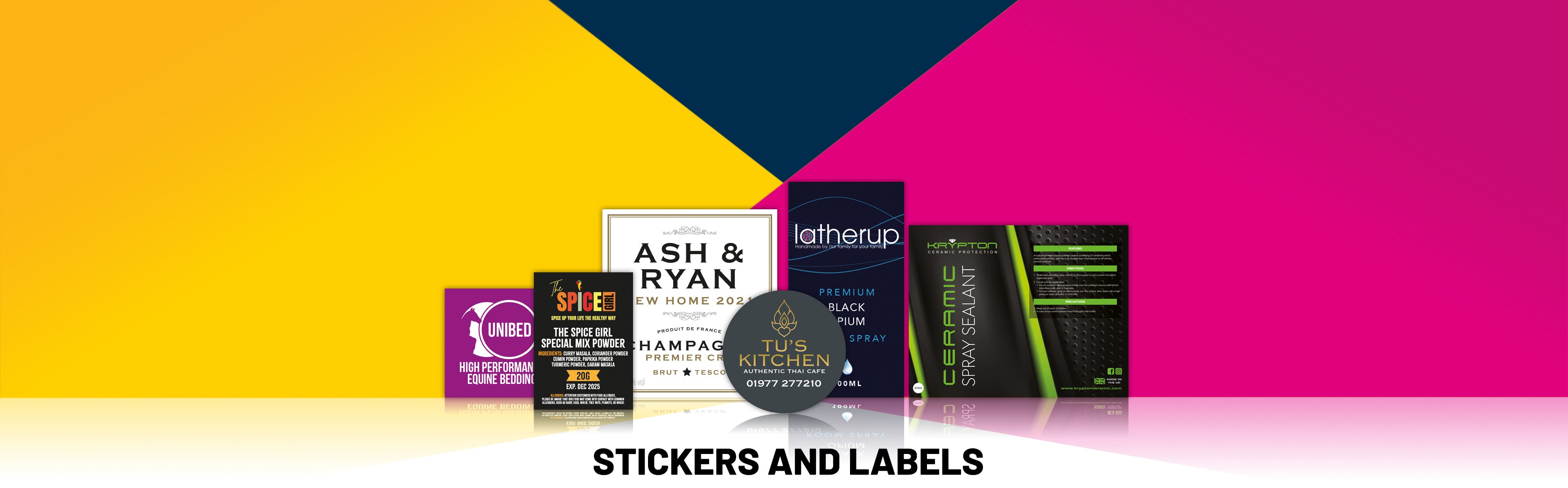 Stickers & Labels from Pontefract Print