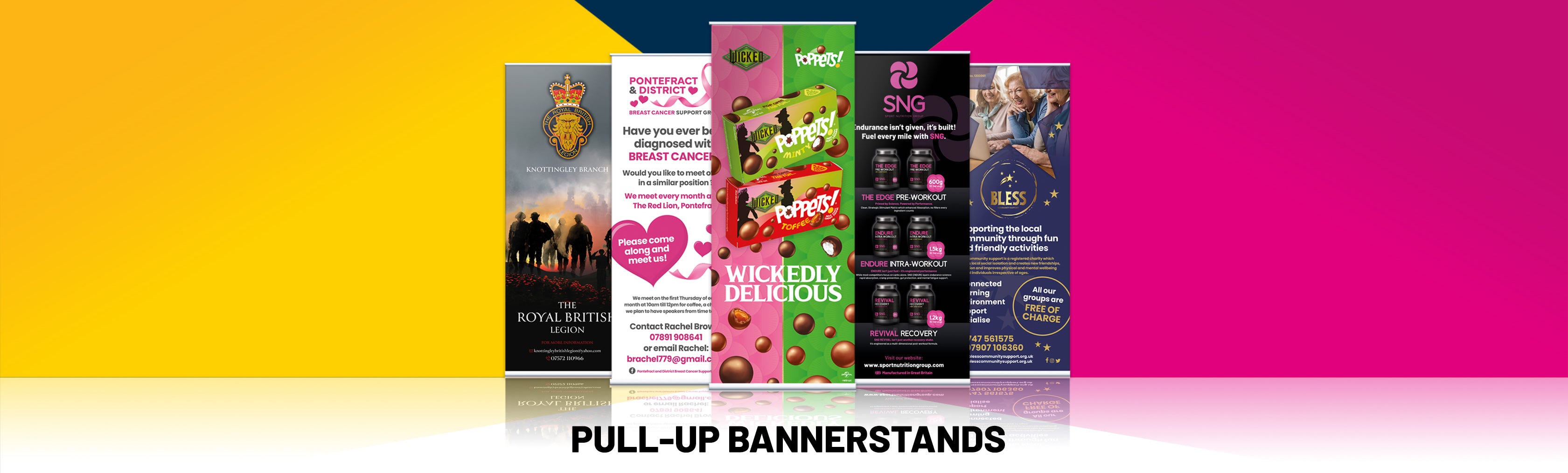 Pull Up Banners from Pontefract Print